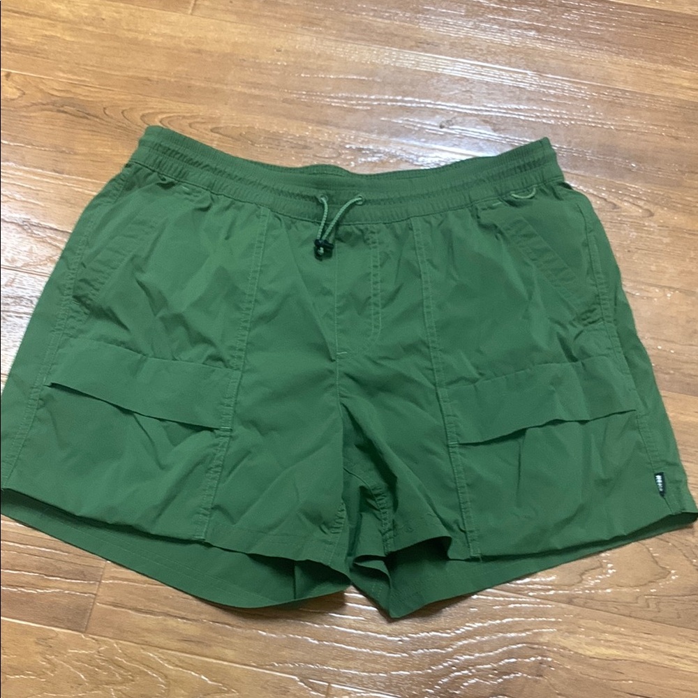 REI Green Cargo Outdoor Shorts